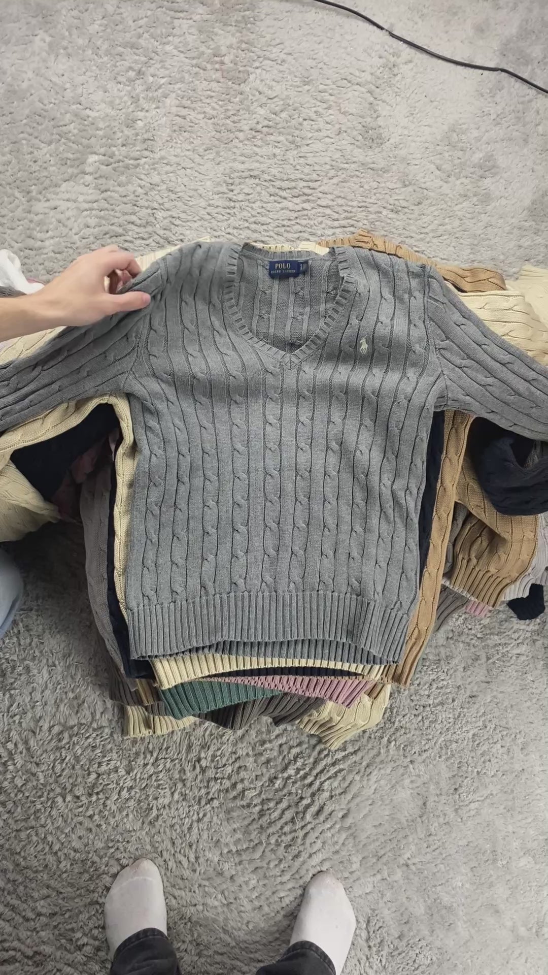 Torsadés Ralph Lauren x5